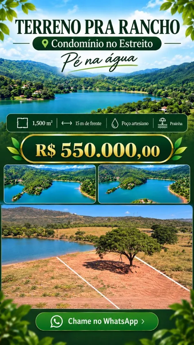 Terreno no Estreito 1.500 metros — foto 2